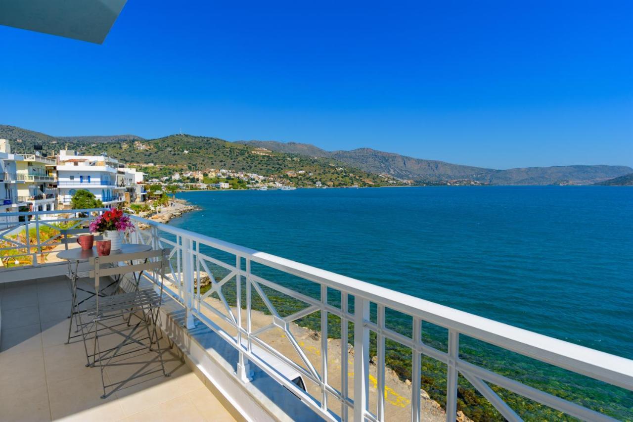 Margarita'S Seafront Luxury Apartment Elounda  Ngoại thất bức ảnh