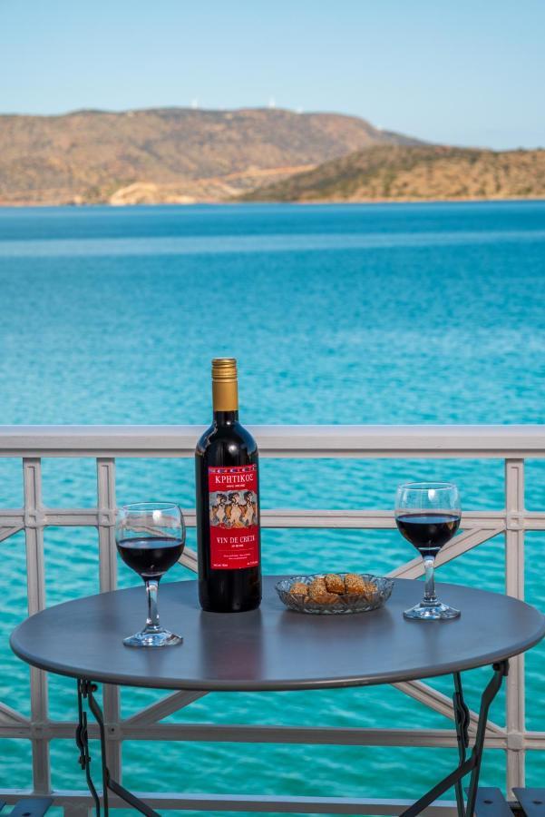 Margarita'S Seafront Luxury Apartment Elounda  Ngoại thất bức ảnh