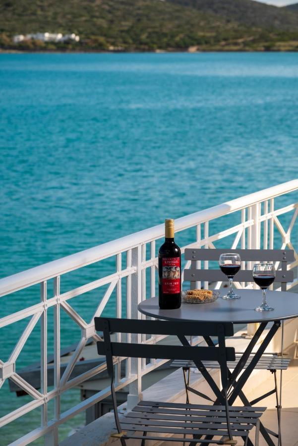 Margarita'S Seafront Luxury Apartment Elounda  Ngoại thất bức ảnh