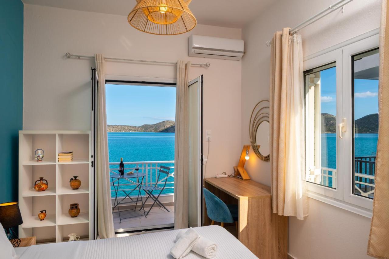 Margarita'S Seafront Luxury Apartment Elounda  Ngoại thất bức ảnh